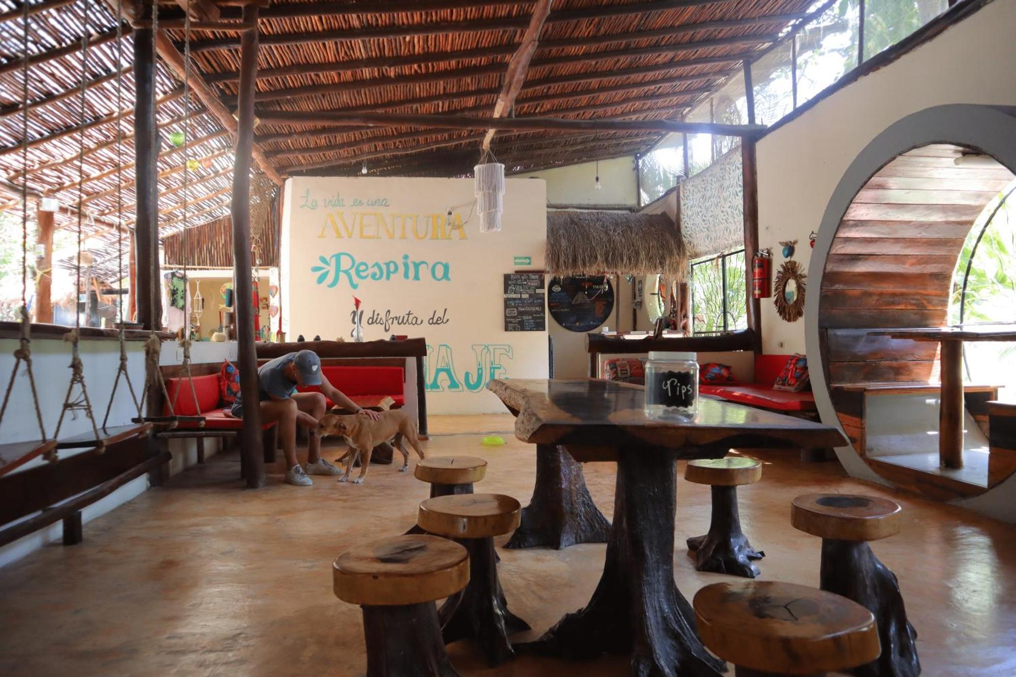 Hostal Mulut Tulum Esterno foto
