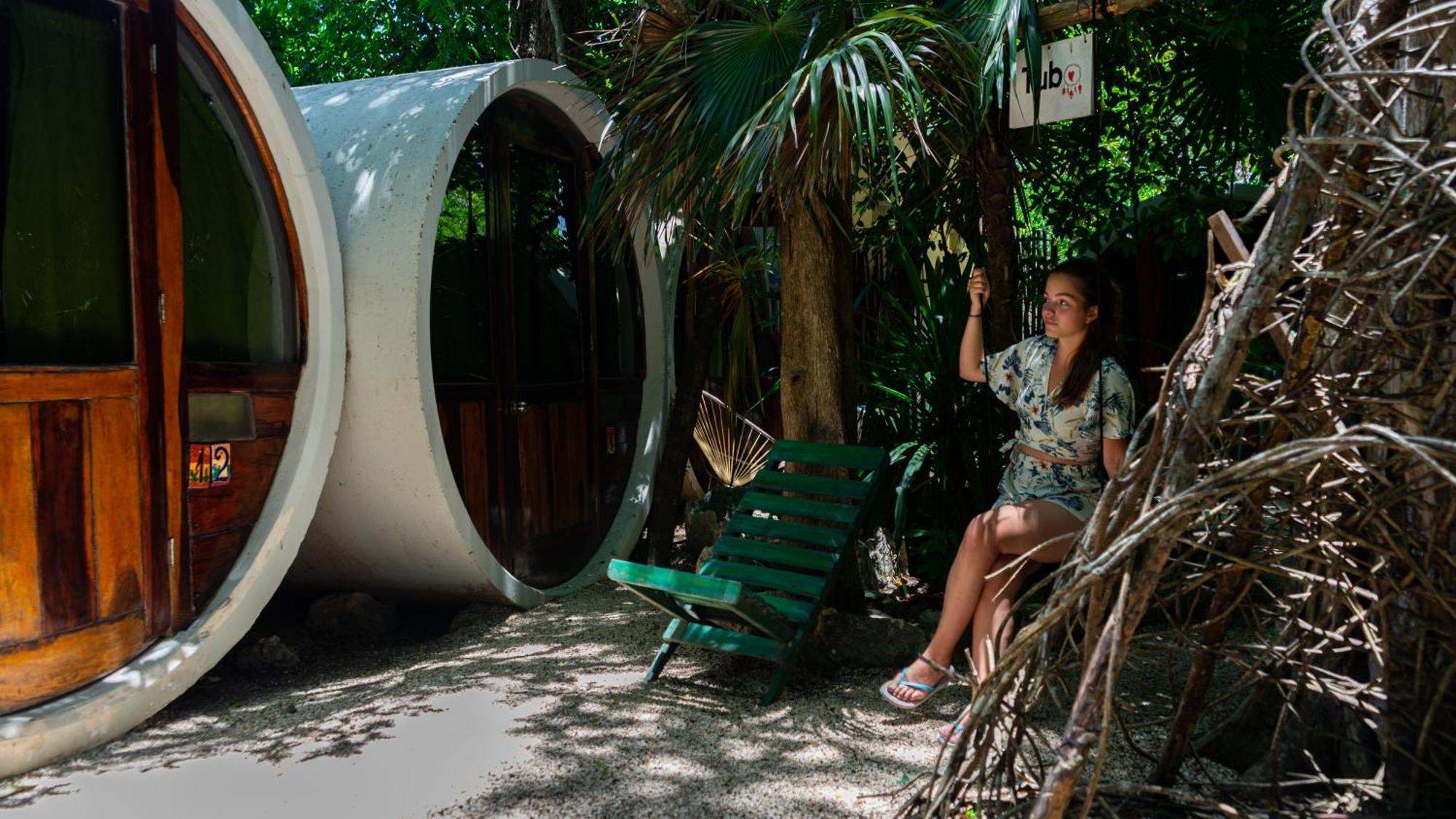 Hostal Mulut Tulum Esterno foto