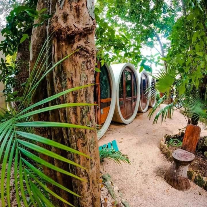 Hostal Mulut Tulum Esterno foto