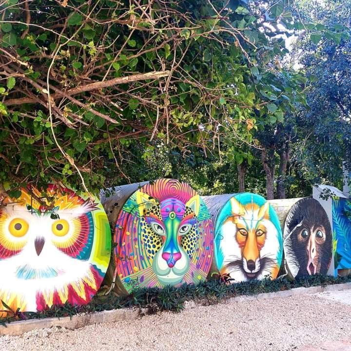 Hostal Mulut Tulum Esterno foto