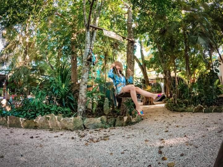 Hostal Mulut Tulum Esterno foto