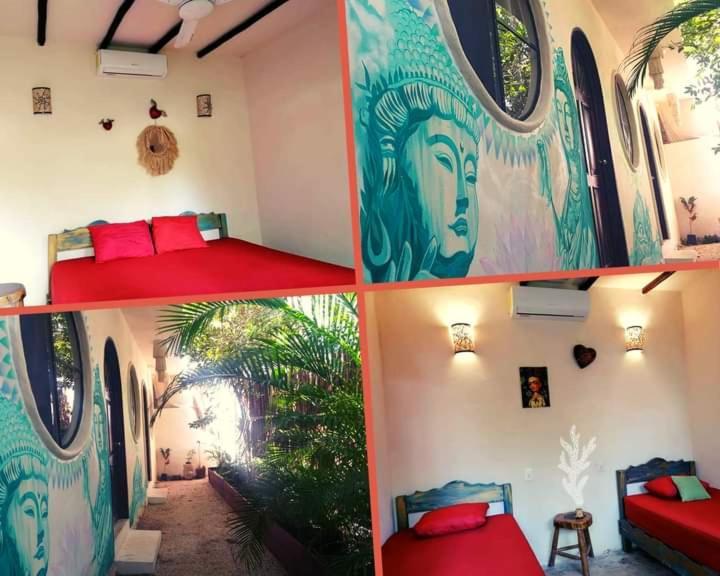 Hostal Mulut Tulum Esterno foto